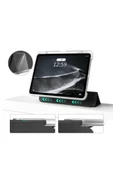 gallipolitech iPad Air 11 2025 M3 Kılıf Magnetik Ayrılabilen Airbagli AKAV Sliding Tablet Kılıfı - Gold - 3
