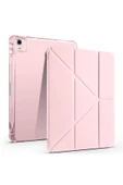 zore iPad Air 11 2025 M3 Kılıf Zore Tri Folding Kalem Bölmeli Standlı Kılıf - Rose Gold thumbnail 1