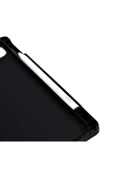 KILIFTECH iPad Pro 12.9 2020 (4.Nesil) Zore Kalemli Tablet Silikon - Renksiz - 6