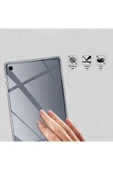 SAFA Galaxy Tab A9 Plus Kılıf  Uyumlu Zore Tablet Süper Silikon Kapak-Renksiz thumbnail 4
