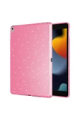 KILIFTECH iPad 10.2 (8 Nesil) Simli Parlak Görünümlü Zore Tablet Koton Kılıf - Derin Mor - 2