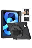 FLYGIFTS iPad Air 10.9 2022 (5.Nesil) Zore Defender Tablet Silikon - Siyah - 3