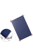 lumena Galaxy Tab S7 Plus T970  Zore Dönebilen Standlı Kılıf-Kırmızı - 6