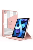 KILIFTECH iPad 11.Nesil 2025 Kılıf Zore Nayn Dönebilen Standlı Kılıf - Pembe thumbnail 1