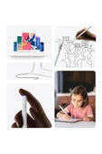 KILIFTECH Zore Pencil 10 Magnetik Şarj ve Eğim Özellikli Dokunmatik Çizim Kalemi-Beyaz - 4