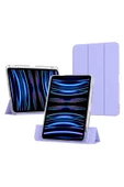 KILIFTECH iPad Air 11 2025 M3 Kılıf Magnetik Ayrılabilen Airbagli Zore Sliding Tablet Kılıfı - Lacivert thumbnail 8