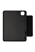 KILIFTECH iPad Air 11 2025 M3 Zore Border Keyboard Bluetooh Bağlantılı Standlı Klavyeli Tablet Kılıfı - Siyah - 3