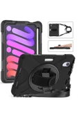 Noir318 iPad Mini 2021 (6.Nesil) Zore Defender Tablet Silikon - Siyah thumbnail 1