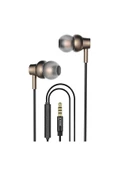 LEXROO Zore ER-10 SQ Surround 3D Hi-Res Magnetik Özellikli 3.5mm Kablolu Kulak İçi Kulaklık-Siyah - 1