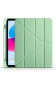 KILIFTECH iPad 11.Nesil 2025 Kılıf Zore Tri Folding Kalem Bölmeli Standlı Kılıf - Mor thumbnail 4