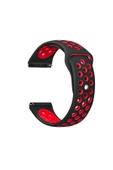 HAKTAN KILIF Gear S3 (22mm) KRD-02 Uyumlu Zore Kordon-Beyaz-Pembe - 2