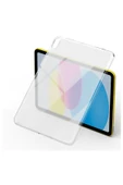 KILIFTECH iPad 11.Nesil 2025 Kılıf Zore Tablet Süper Silikon Kapak - Renksiz thumbnail 3