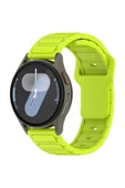 FZD GLOBAL Amazfit Pace FZD KRD-132 22mm Silikon Kordon Strap Kayış - Kırmızı thumbnail 5