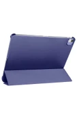 KILIFTECH iPad Air 13 2025 M3 Zore Smart Cover Kalem Bölmeli Standlı 1-1 Kılıf - Pembe Koyu - 6