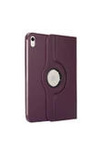 KILIFTECH iPad 11.Nesil 2025 Zore Dönebilen Standlı Kılıf - Mor thumbnail 1