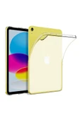 KILIFTECH iPad 11.Nesil 2025 Kılıf Zore Tablet Süper Silikon Kapak - Renksiz thumbnail 1