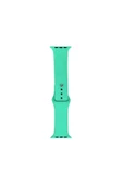 KILIFTECH Watch 7 uyumlu 41mm Band Serisi Klasik Kordon Silikon Strap Kayış-Spearmint Green - 1