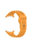 Goktugaksesuar Galaxy Watch Ultra 47mm Zore KRD-119 Delikli Tasarım Silikon Kordon-Turuncu thumbnail 5