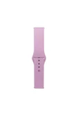 zore Gear S2 Band Serisi 20mm Klasik Kordon Silikon Strap Kayış-Mor - 1