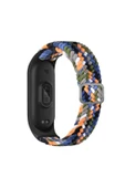 kilifdakilif Xiaomi Mi Band 3 Uyumlu KRD-49 Örgü Zore Kordon-Denim thumbnail 1