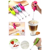 Mucit Home  Pilli Mini Mixer Kahve Süt Köpürtücü Karıştırıcı - 1