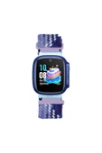 KILIFTECH Huawei GT4 41mm Zore KRD-139 18mm Çocuklara Özel Örgü Kordon - Mor - 2