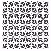 HOME DECOR MİNİ STENCIL HDM-152 25X25 - 1