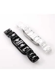 LEXROO Xiaomi Mi Band 3 Uyumlu KRD-21 Metal Kordon-hlp-Gümüş - 7