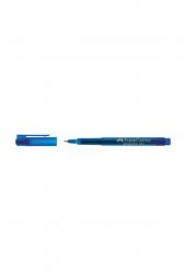 Faber-Castell Broadpen Keçeli 0.8 MM Mavi155451 - 1