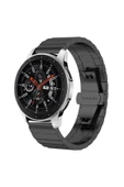 Base Dijital Gear S2 (20mm) Uyumlu KRD-16 Metal Zore Kordon Siyah - 1
