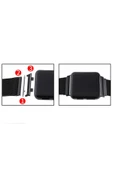 szr store Oppo Watch 46mm 22mm Metal Kordon Dönüştürücü CLO- Rose Gold - 6