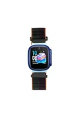 Technorion Huawei Watch GT5 Pro 42mm RNTC KRD-03 Çocuklara Özel Hasır Kordon - Koyu Yeşil-Mor - 1