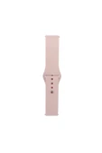 KILIFTECH Gear S2 Band Serisi 20mm Klasik Kordon Silikon Strap Kayış-Sand Powder - 1