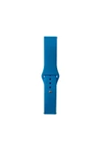 KILIFTECH Galaxy Watch Active 2 44mm Band Serisi 20mm Klasik Kordon Silikon Strap Kayış-Mavi - 1