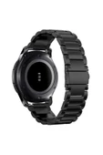 zore Galaxy Watch 46mm (22mm) Uyumlu KRD-04 Metal Zore Kordon-Siyah - 6
