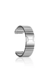 SAFA Huawei GT2 46mm Uyumlu KRD-35 22mm Metal Zore Kordon-Gümüş - 1