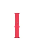 zore Watch 42mm Band Serisi Klasik Kordon Silikon Strap Kayış-Light Rose Red - 1