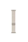 zore Watch 44mm Uyumlu KRD-74 Hasır Zore Kordon-Beyaz - 8