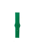 NÜANSTEK Gear S2 Band Serisi 20mm Klasik Kordon Silikon Strap Kayış-Grass Green - 1