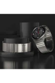 SAFA Huawei GT2 46mm Uyumlu KRD-35 22mm Metal Zore Kordon-Gümüş - 5
