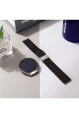 KILIFTECH Galaxy Watch 42mm Uyumlu KRD-27 20mm Zore Kordon-Siyah thumbnail 3