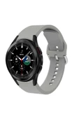 KILIFTECH Galaxy Watch 4 Classic 46mm KRD-50 Uyumlu Zore Kordon-Gri thumbnail 1