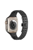 KILIFTECH Watch 7 45mm Uyumlu KRD-83 Metal Zore Kordon-Gümüş-Rosegold - 3