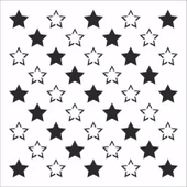 HOME DECOR MİNİ STENCIL HDM-163 25X25 - 1