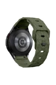 KILIFTECH Galaxy Watch 6 40mm Zore KRD-116 20mm Futbol Desenli Spor Tasarımlı Silikon Kordon-Turuncu - 3