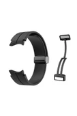 KILIFTECH Galaxy Watch 4 Classic 42mm Uyumlu KRD-84 Uyumlu Zore Kordon-Siyah - 6