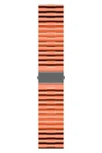 KILIFTECH Galaxy Watch Active 2 44mm Uyumlu KRD-27 20mm Zore Kordon-Turuncu - 1