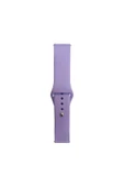 KILIFTECH Gear S2 Band Serisi 20mm Klasik Kordon Silikon Strap Kayış-Lila - 1
