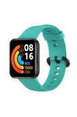 SAFA Xiaomi Redmi Watch 2 Lite Uyumlu Klasik Zore Kordon-Yeşil thumbnail 1
