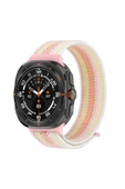KILIFTECH Galaxy Watch Ultra 47mm Zore KRD-03 Hasır Kordon-Starlight thumbnail 1